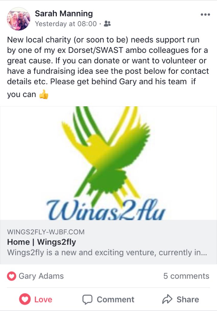 GazzaAdams's tweet photo. https://t.co/EhPyEPeK6z Please continue share our website.. Thank you 🚑 #nonprofit #startupcharity #PalliativeCare #paediactric #mnd #cancer #endoflifecare #wish #specialistcaretransport #Wings2fly #wjbf #Donations #gogetfunding https://t.co/8vay4ykz0X