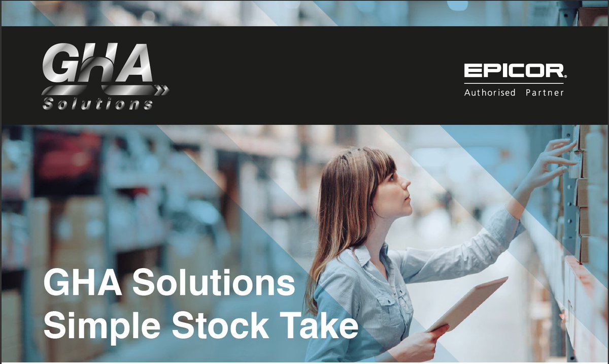 ghasolutions's tweet photo. We deliver what you as a customer wants. Simplify your stock take today with our Epicor ERP application and make a difference to your productivity levels.
Find out more by downloading our FREE brochure https://t.co/uBBCJjEkfG
#Epicor #module #stocktake #dashboard #erp https://t.co/C4Bt6bSfuk