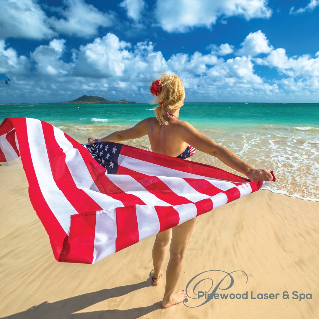 PinewoodLaser's tweet image. Pinewood Laser &amp;amp; Spa will be closed Wednesday July 4th so our staff may celebrate with friends &amp;amp; family. 
We wish you a Safe &amp;amp; Happy 4th!