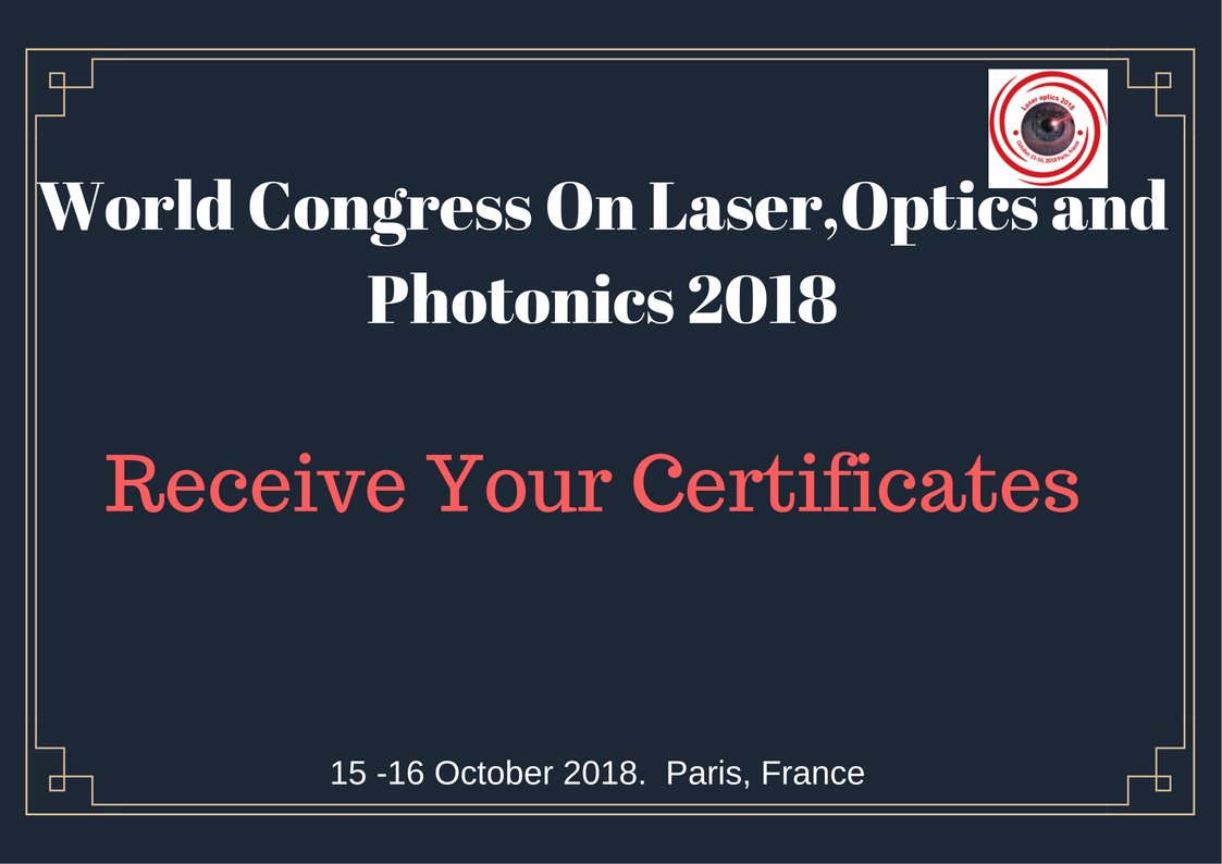 Laseroptics2's tweet photo. Every Participants will receive their Certificates 
Present Your Idea On Laser and Get Recognition by Certificates!
Pulsus Group is Inviting You 
For more details : https://t.co/jWP6nTq9Qc https://t.co/KFQWoRAnPO