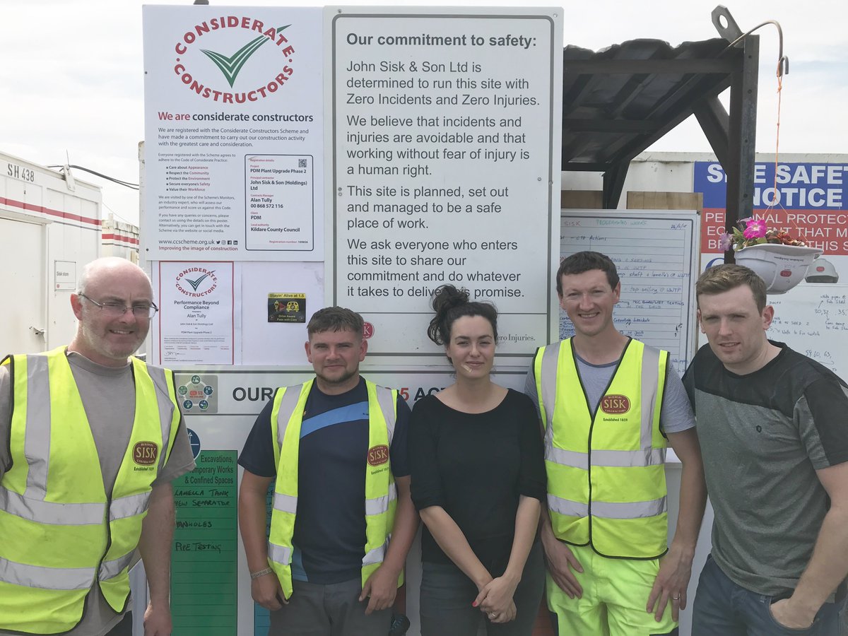 JohnSiskandSon's tweet photo. PDM project team are thrilled to have achieved 46/50 score in a recent CCS audit, with 10/10 innovation for Safety through an initiative focussing on cyclist safety.@CCScheme #Innovation https://t.co/BwffthXrPG