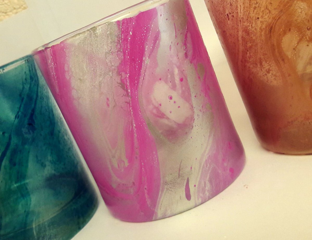 truecandlesup's tweet photo. gorgeous coloured glass candle vessels #candlemaking #candlesupplies #handmade #candlecontainers https://t.co/DFZKyx1NfC