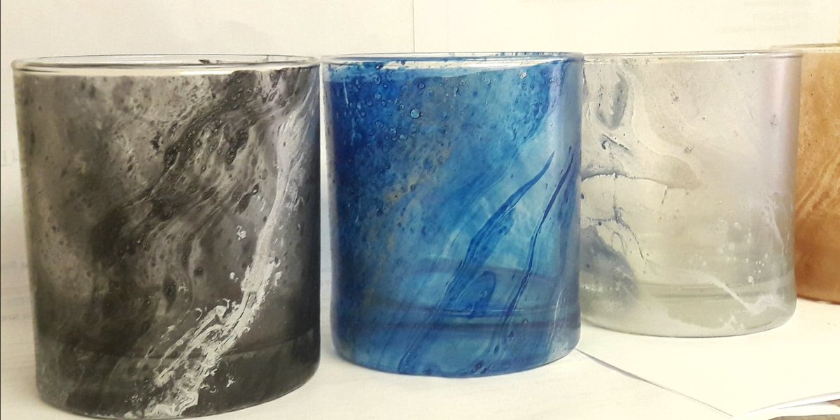 truecandlesup's tweet photo. gorgeous coloured glass candle vessels #candlemaking #candlesupplies #handmade #candlecontainers https://t.co/DFZKyx1NfC