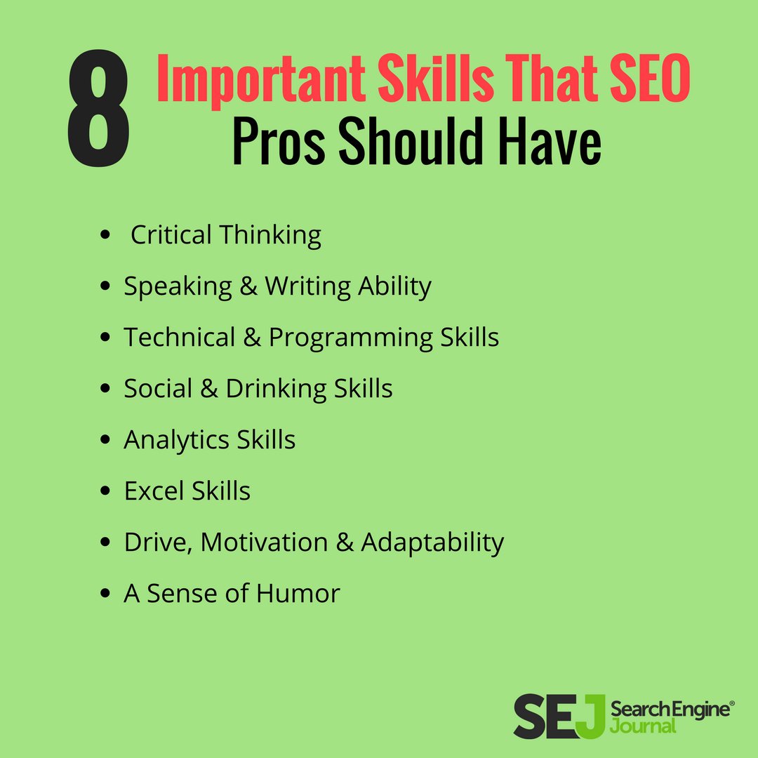 sejournal's tweet photo. Hiring an #SEO anytime soon? Double check if they have these skills. 👍  https://t.co/6UNlkUG5g8 https://t.co/LsBpv4TjNs