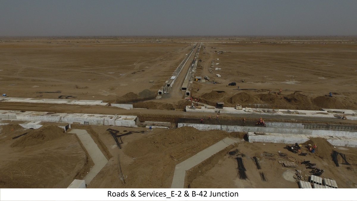DholeraOfficial's tweet photo. @DholeraOfficial -India's leading futuristic, smart and sustainable industrial city with world-class plug and play infrastructure.
#SmartCity #SmartInfrastructure #FutureReady #PlugnPlayInfra #EODB #dmicdc #SustainableDevelopment #ICTenabled
Roads & Services work in full swing. https://t.co/SbEaEAR1MB