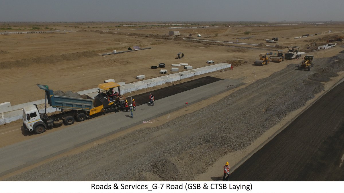 DholeraOfficial's tweet photo. @DholeraOfficial -India's leading futuristic, smart and sustainable industrial city with world-class plug and play infrastructure.
#SmartCity #SmartInfrastructure #FutureReady #PlugnPlayInfra #EODB #dmicdc #SustainableDevelopment #ICTenabled
Roads & Services work in full swing. https://t.co/SbEaEAR1MB