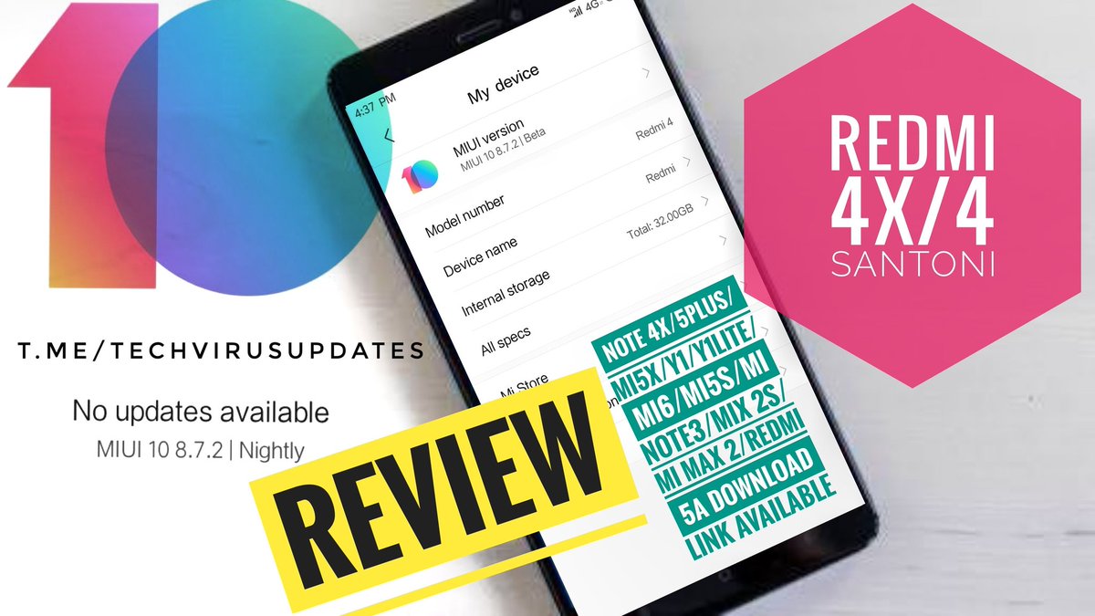 techvirus89's tweet image. Miui 10 Review for Santoni
youtu.be/h6EBDn7k454

🤝Share and support us
@techvirusupdates

If you want to contribute my work, my 
🆔  PayPal
paypal.me/mkvirus
🆔  UPI
manojarora7277@ybl