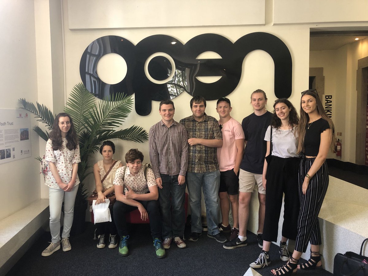 The brilliant David <a href="/OPENNorwich/">OPEN Norwich</a> gave the team a wonderful tour and talk on working in production.Thank you so much for giving up your time