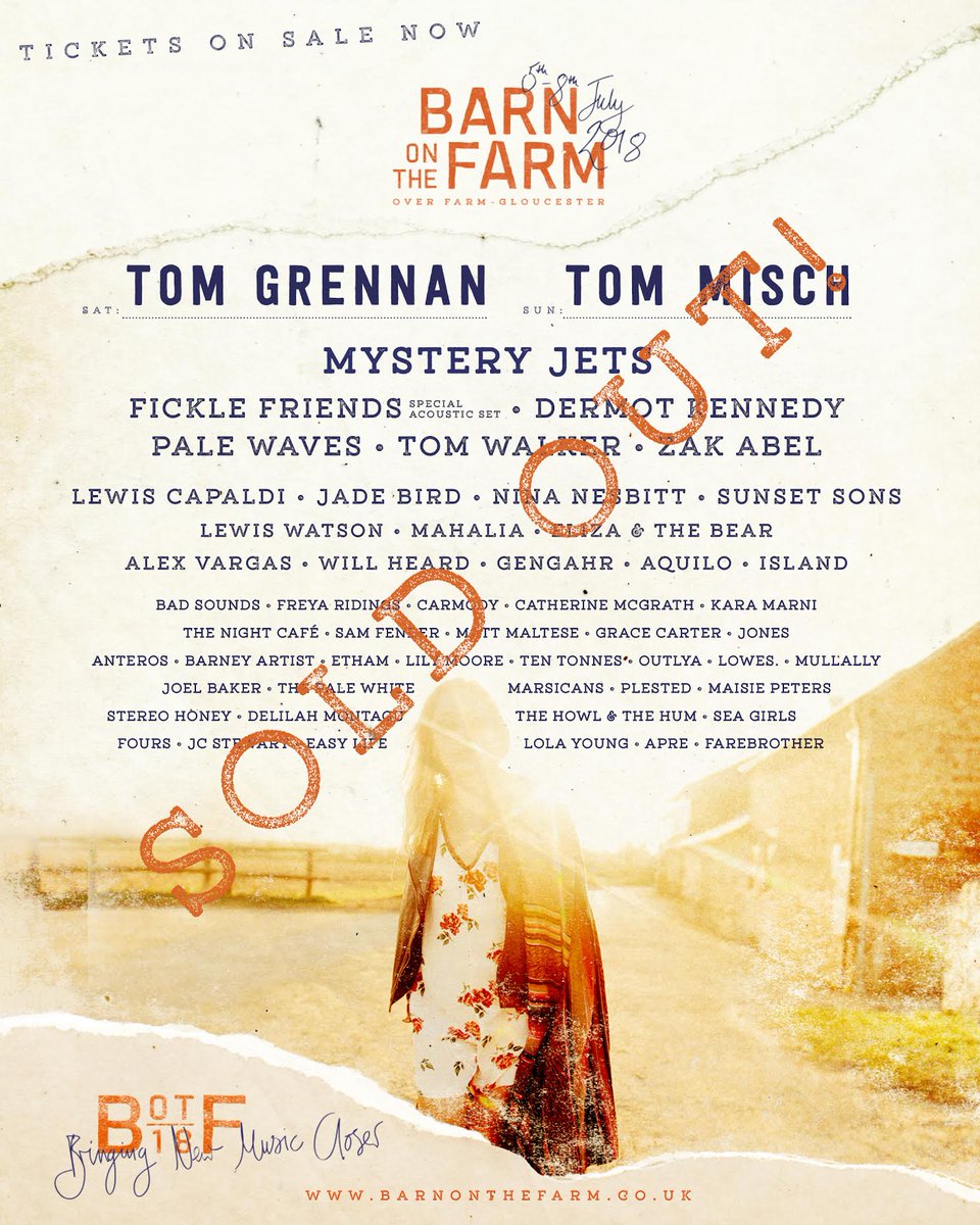 ...and that's your lot!! We're SOLD OUT. Thank you 🙏 so much to everyone who's snapped up their tickets - let's have a tipple together this weekend. 

ROLL ON #BOTF2018!!