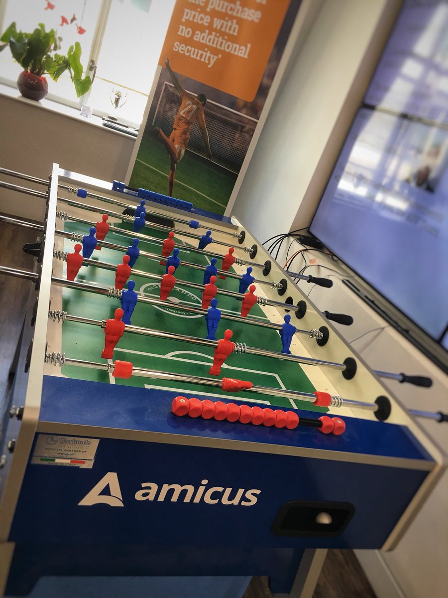 AmicusFinance's tweet photo. Back from the @NACFB CFE and ready for action. We’re hosting the big game at Amicus Towers this evening...#fingerscrossed https://t.co/1ACN3jPh21