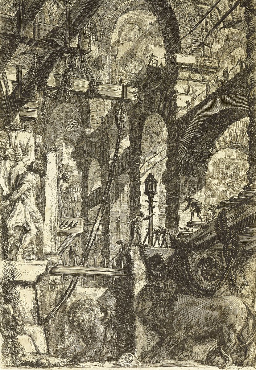 bfluzign's tweet image. ‘Piranesi’s genius lay in print, specifically in the exploration of the realms outside extant architecture; the unbuilt, the demolished and the derelict’

architectural-review.com/essays/reputat…