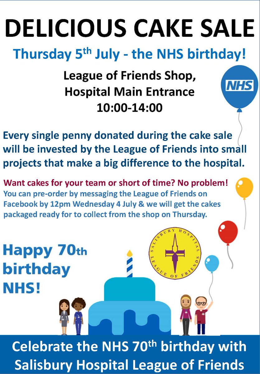 Salisbury Hospital League of Friends tweet media