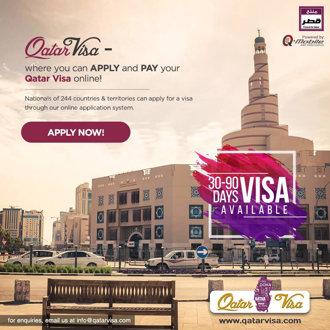 qatar_visa's tweet photo. Apply Your Qatar Visa Online!

30-90 Days Visa Available

#visa #TravelTuesday #Travel #qatarvisa #qatar #Qatar2022 #doha #visitqatar #QatarAirways #onlinevisa #tourism #tourin
#tourism #refreshing #trip #explore https://t.co/eww5GEVriU