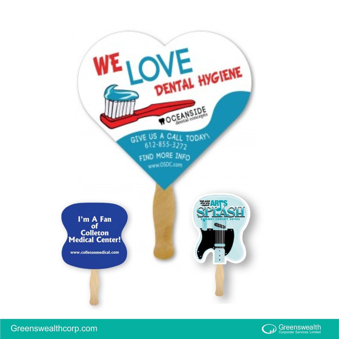 Greensweathcorp's tweet image. Customized hand fans are excellent giveaways for projecting your brand to potential clients. Contact us on 08141949348

#handfans #customshapedhandfans #customhandfans #giveaways #corporategifts #promotionalgift #plastichandfans