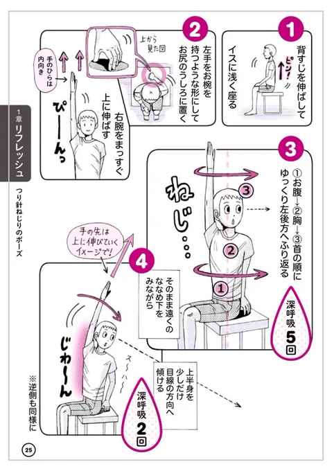 いまトピに記事を書きました。
他で紹介していない「いまトピ」だけのお試し読みを5P分掲載！イスでできる「背骨ねじり＆ワキ腹サビ取り」もあります。よろしくお願いします！　#肩こり　#背中こり
【祝】「自律神経どこでもリセット！も～っ… 