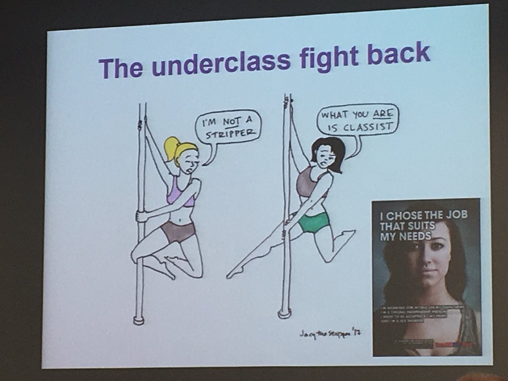 fitch_kate's tweet photo. fab paper on PR & pole dance by @LizBridgen @sasbongo - links between seeking legitimacy, sanitising the past & gendered work #BCNPR8 https://t.co/2DVsAwBdyW
