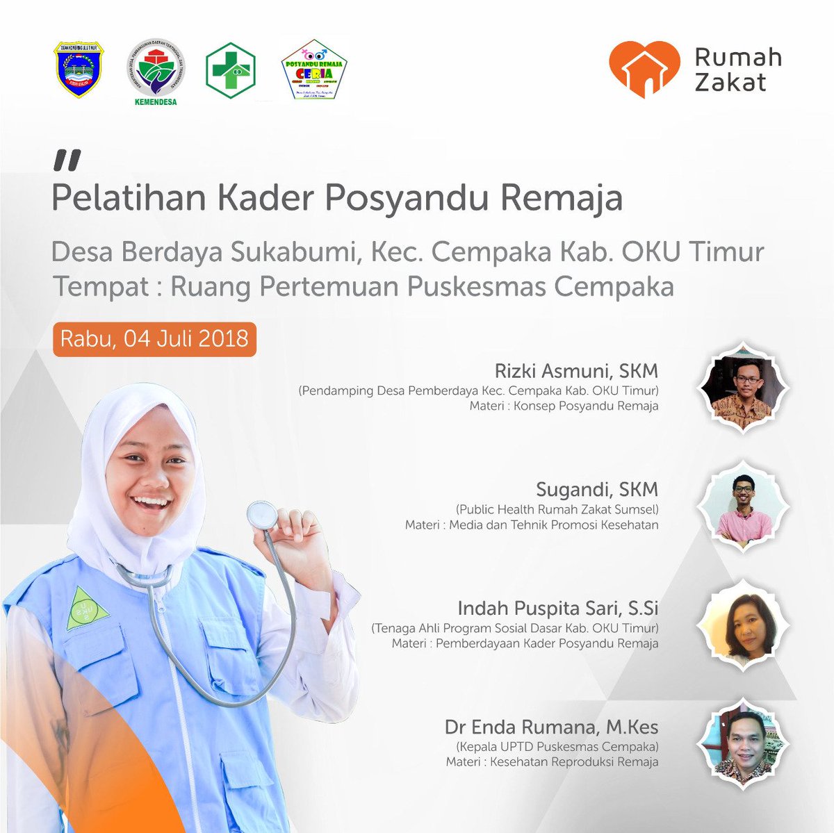 Indha30's tweet photo. Besok, semoga sukses acara komitmen bersama mendukung #PosyanduRemaja
@P3MD_OKUT  @zella0602  @Jumeri_ekas @tppindonesia  @EkoSandjojo @fachrilabalado https://t.co/1ZdNpAXqAw