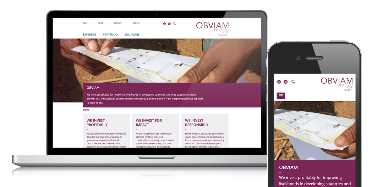Neue Webseite für Obviam ist online!
💻📱➔ obviam.ch

#Webdesign #TYPO3 #ResponsiveDesign #weweb4you