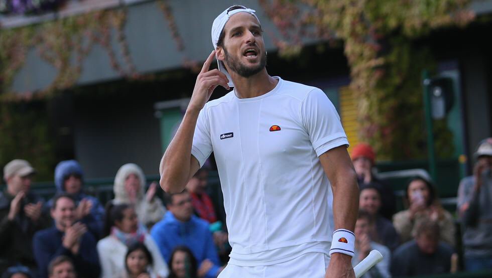 #Wimbledon| En su 66° participación consecutiva en Grand Slams, Feliciano López superó a Fede Delbonis 6-3 6-4 6-2 para avanzar a las 2R. Espera por Del Potro o Gojowczyk.
