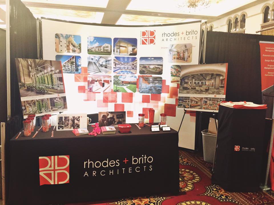 RhodesBritoArch's tweet photo. Excitement continues as we look forward to catching up with our old friends &amp; making new ones at the #FEFPA summer conference. This was our busy booth last year... come check out the design of our freshly updated booth for 2018! #FEFPA #DesignFriends #K12 https://t.co/JqouAohInN