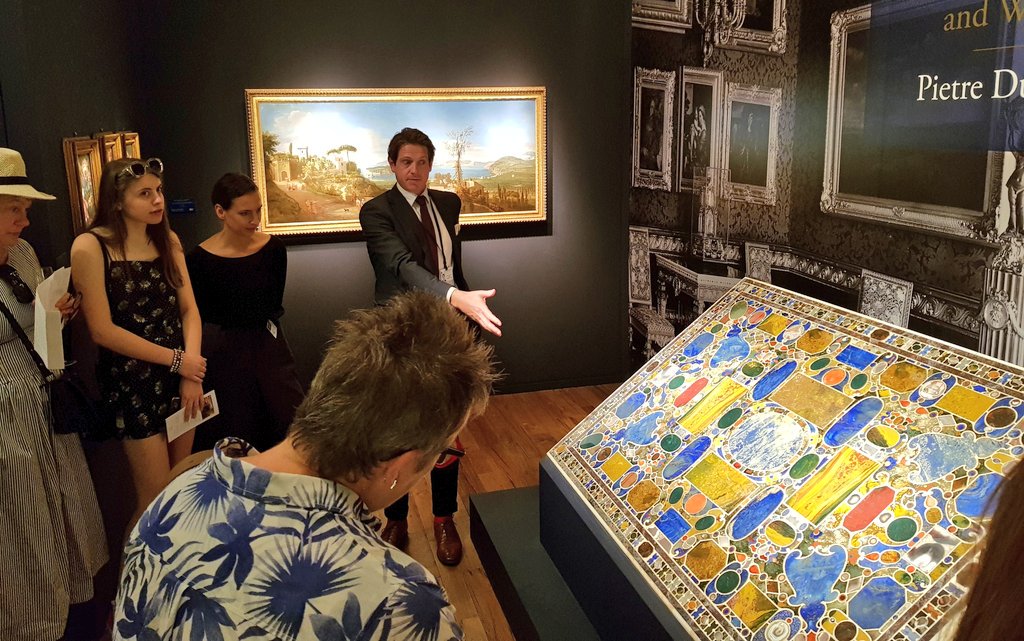 AntiquesTradeGazette (@atg_editorial) on Twitter photo Benedict Tomlinson of <a href="/RobilantVoena/">Robilant+Voena</a> addresses a group of visitors from the <a href="/oldvictheatre/">The Old Vic</a> about their remarkable pietra dura table. <a href="/MasterpieceFair/">Masterpiece</a> Benedict Tomlinson of <a href="/RobilantVoena/">Robilant+Voena</a> addresses a group of visitors from the <a href="/oldvictheatre/">The Old Vic</a> about their remarkable pietra dura table. <a href="/MasterpieceFair/">Masterpiece</a>