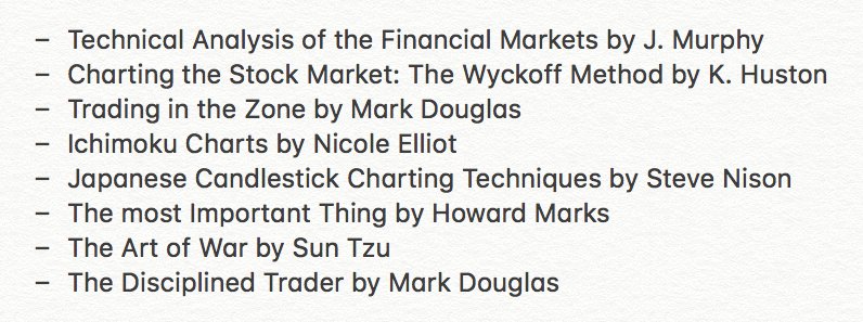 Crypto Rand On Twitter My Trading Starter Pack Recommendation Bitcoin Crypto Trading Books