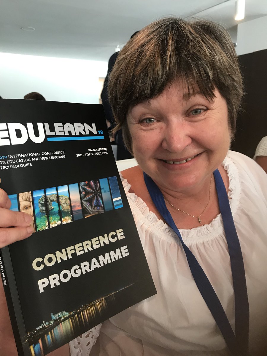 helen_reddy's tweet photo. #Edulearn2018 Thesis work presentation good work with @PaulaDawson https://t.co/iA3wgRNm8B