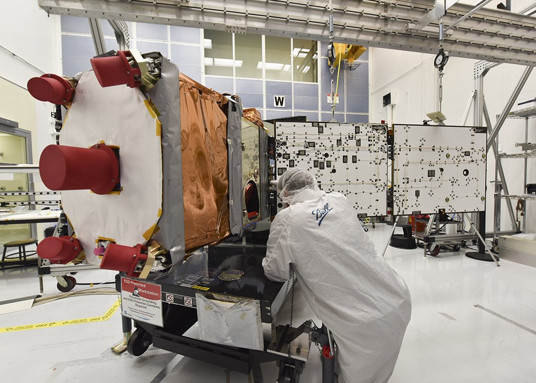 BallAerospace's tweet image. Spacecraft propellant is going green! @NASA_Technology’s #GPIM spacecraft will demonstrate a new high-performance, non-toxic spacecraft propellant on-orbit. ow.ly/ewOk30iVpcl