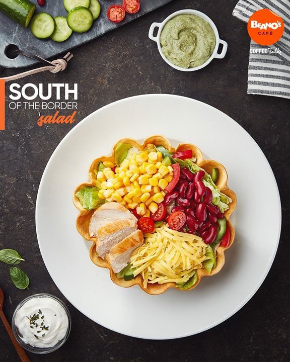 BeanosCafe's tweet photo. They say the more colors in your salad, the healthier it is. Try Beano’s South of the Border Salad … It doesn’t get healthier than this. #Beanos #Cafe #Salad #healthy #food #fresh https://t.co/8oTfpUM4ra