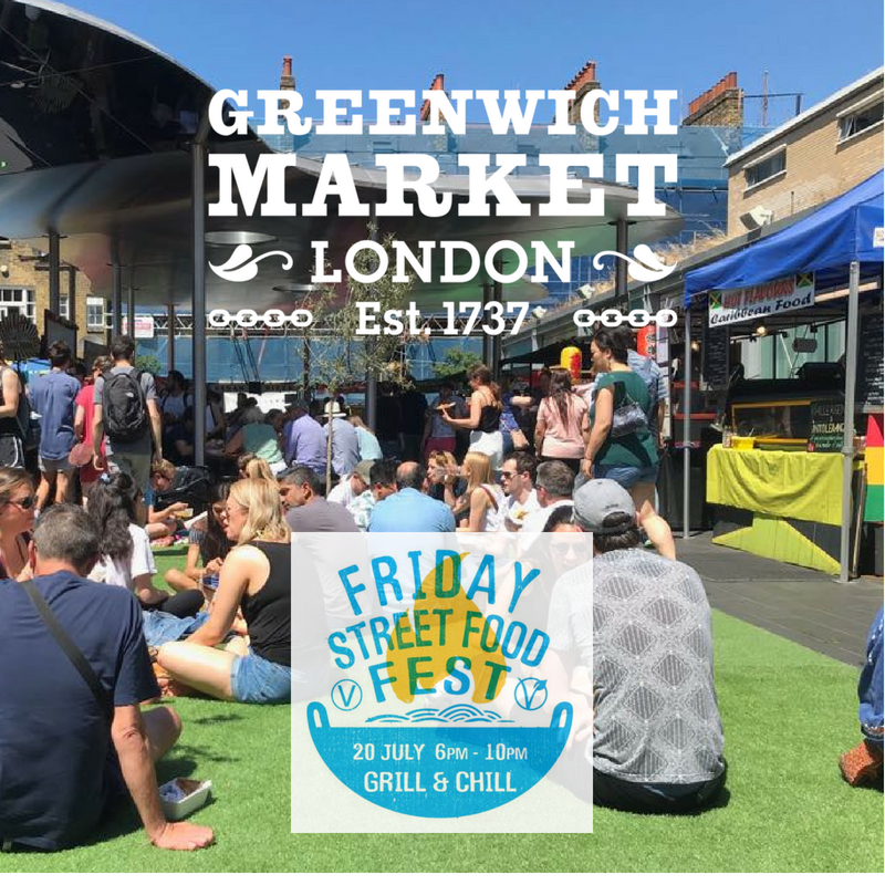 greenwichmkt's tweet photo. #TuesdayThoughts Grill &amp; Chill food fest next week Friday 20th July from 6pm! join us outdoors on the green #streetfood, #dj #cocktail #craftbeers https://t.co/XC8iv9ivY2 https://t.co/ozF2pT0BuU