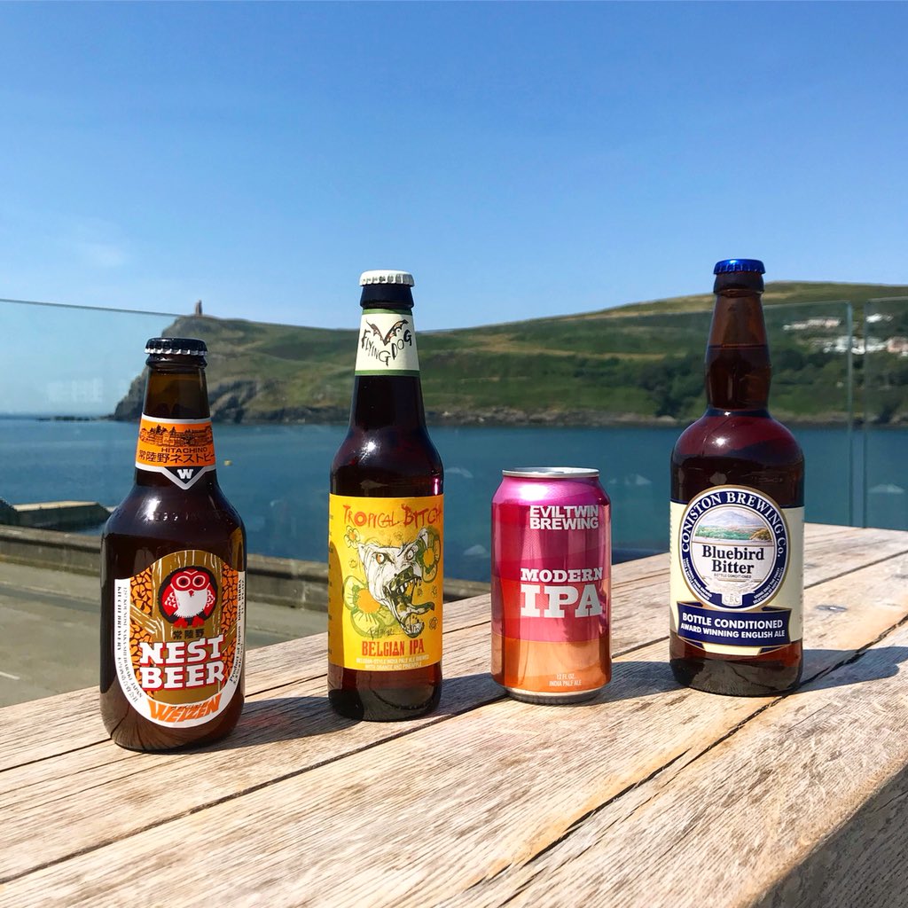foragingvintner's tweet photo. Introducing our new recruits... come give them a try and tell us what you think!  🍻🍺 #foragingvintners #newbeer #slaynt #isleofman #craftbeer #ipa #bitter #weissbeer https://t.co/ewD7420LyL