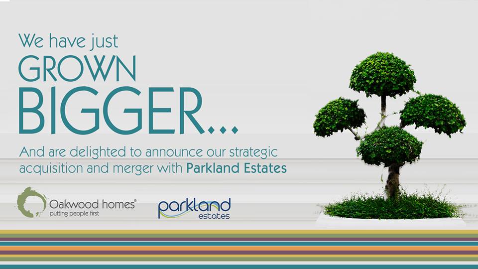 We are so excited about our strategic acquisition and merger with East #Kent estate agents #OakwoodHomes. We will be operating under the Oakwood homes name but you will still see the friendly Parkland estates team in our office. Find out more here: ow.ly/X7lH30kHIfm #thanet