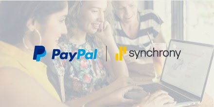 synchrony's tweet image. Synchrony becomes the exclusive issuer of the @PayPal Credit online consumer financing program in the U.S., providing a seamless digital payment solution for thousands of merchants and consumers. gosyf.com/paypal