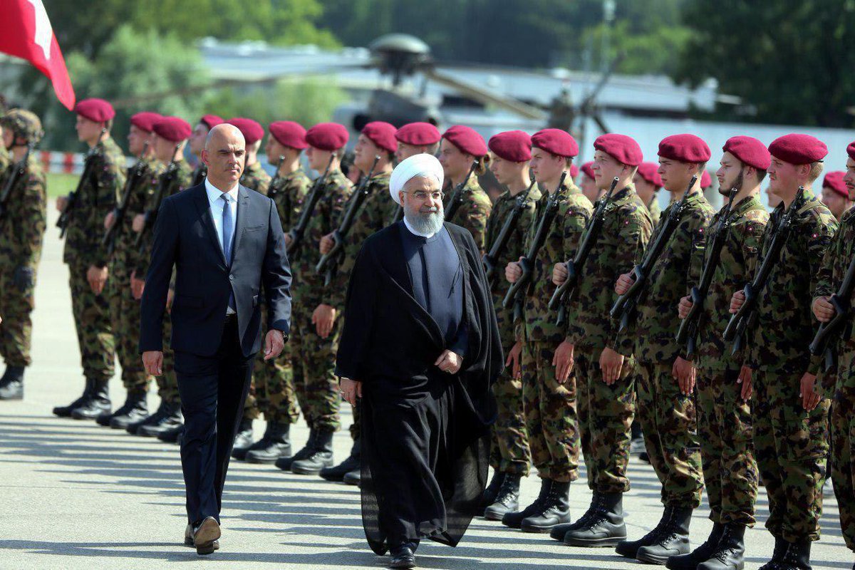 foraus's tweet photo. Iran's President Rouhani is in Switzerland ➡️ new #forausblog by @BarbaraRWachter on the meaning and implications of his visit: https://t.co/pBE0VezijH https://t.co/VJCmL3KHUz