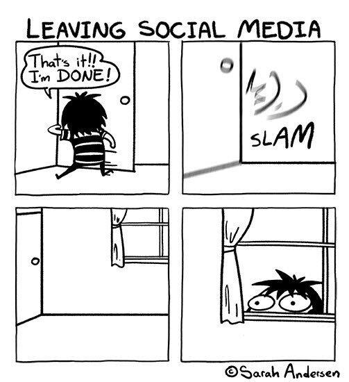 This is all of us! 
#SocialMedia #Trolls #DigitalMarketing #Facebook #Twitter #Humor #SocialMediaHumor