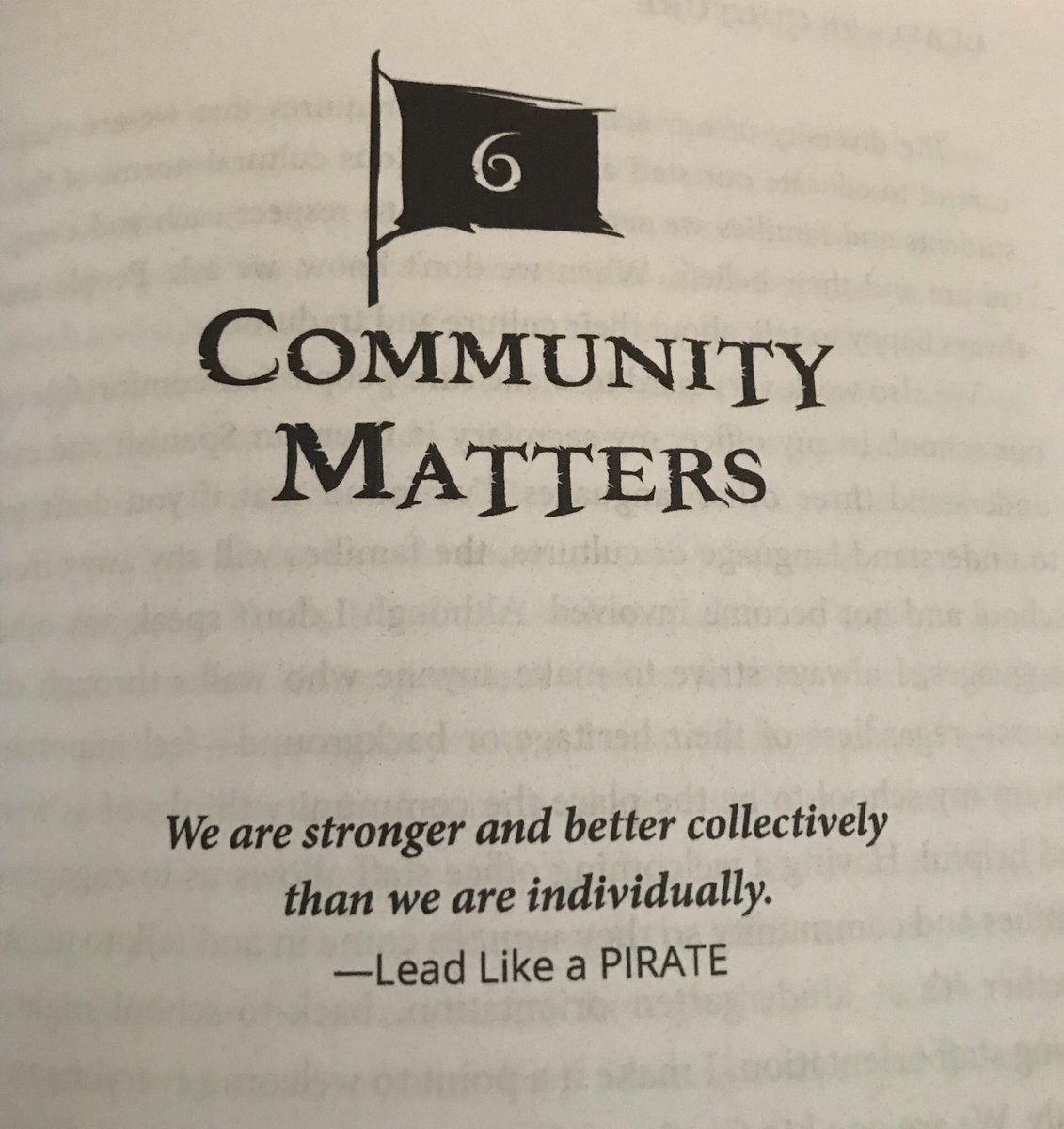 “When we work to connect our school with the entire community, we build a culture of inclusiveness. The only way we can do this is to open our doors and let people in. Share the greatness that is going on and be transparent.” #LeadLAP #LeadWithCulture