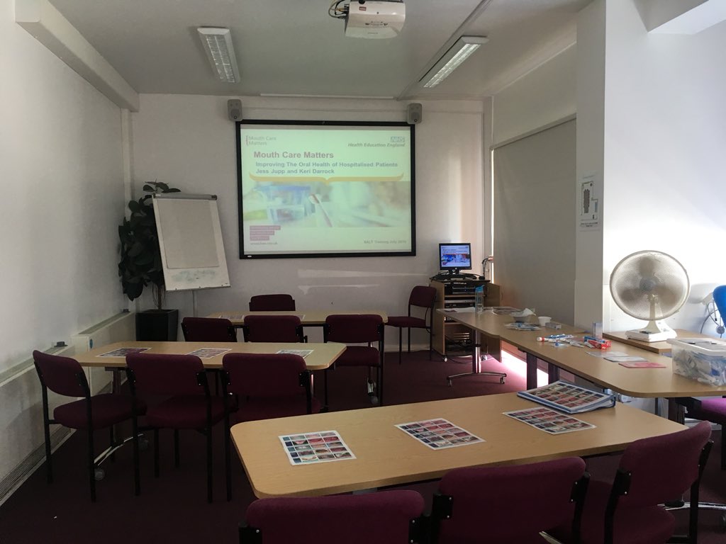 Cascading #mouthcarematters to the SALT team @RBCH_NHS this afternoon! Samples ready to try and <a href="/DentistSinging/">Singing Dentist</a> is loaded up and ready to play! 😃<a href="/MCM_HEKSS/">MouthCareMatters</a> <a href="/alex_speechie/">Alexandra Robson</a> #kahoot #puttingthemouthbackinthebody #oranurse #oralieve #bioxtra