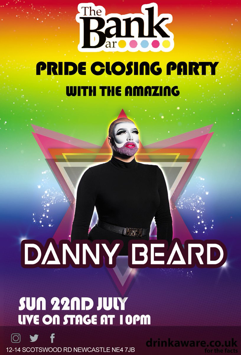 Thebankbar1's tweet photo. Look who we have for #Newcastlepride #pride https://t.co/871GBFLZfu