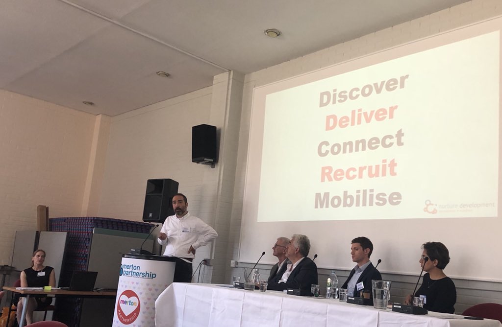 oonaghmoulton's tweet photo. Great day attending the @MertonLSP Merton Partnership Conference with @williams4merton on Strengthening Social Capital in Merton - great networking with @Merton_Council Merton’s Partners and the voluntary sector. 
Fun to win some chocs too in the Networking Bingo!🍬😊 #MPAC18 https://t.co/MNj7niZbBe