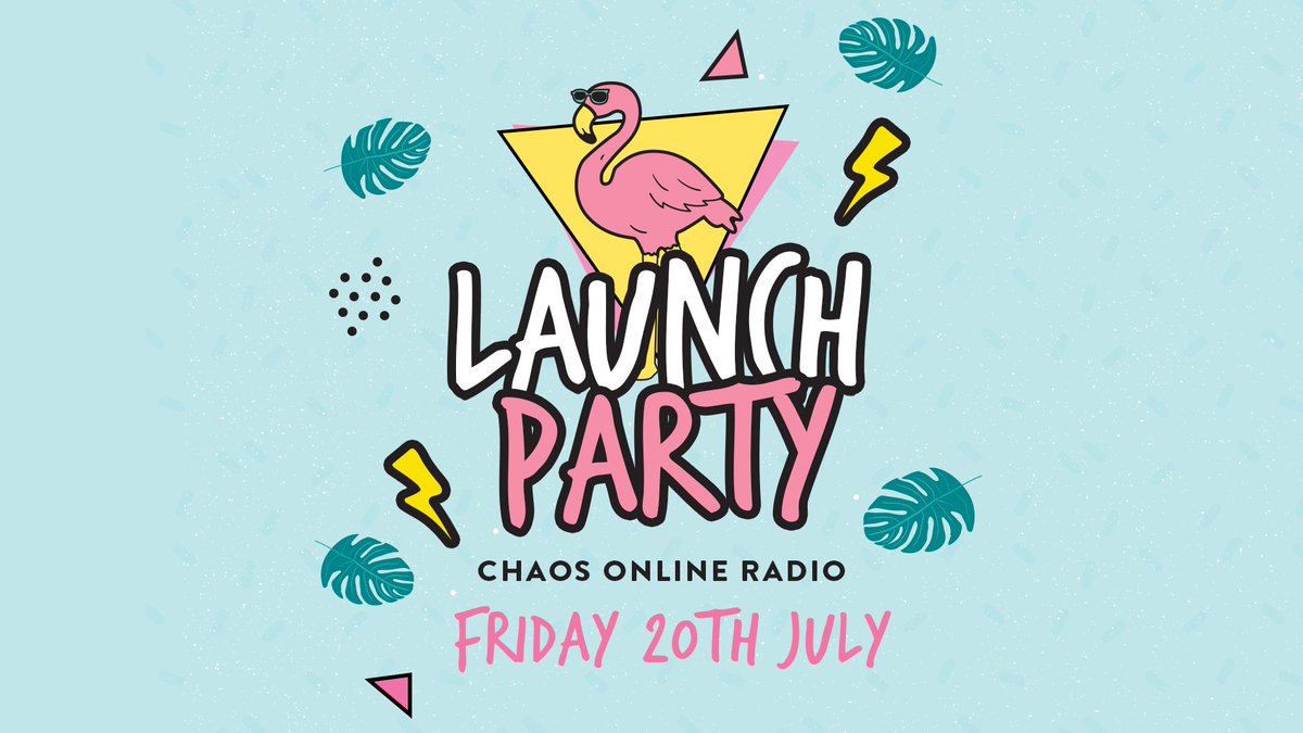 We are VERY excited to announce that on Friday 20th July we will be officially launching our brand new, online radio station - brought to you by the <a href="/ChaosGroupUK/">The CHAOS Group 🦋</a>! Join us at @CafeChaosTruro for a mini "festival inspired" party.

There's no need to book! #KeepItChaos