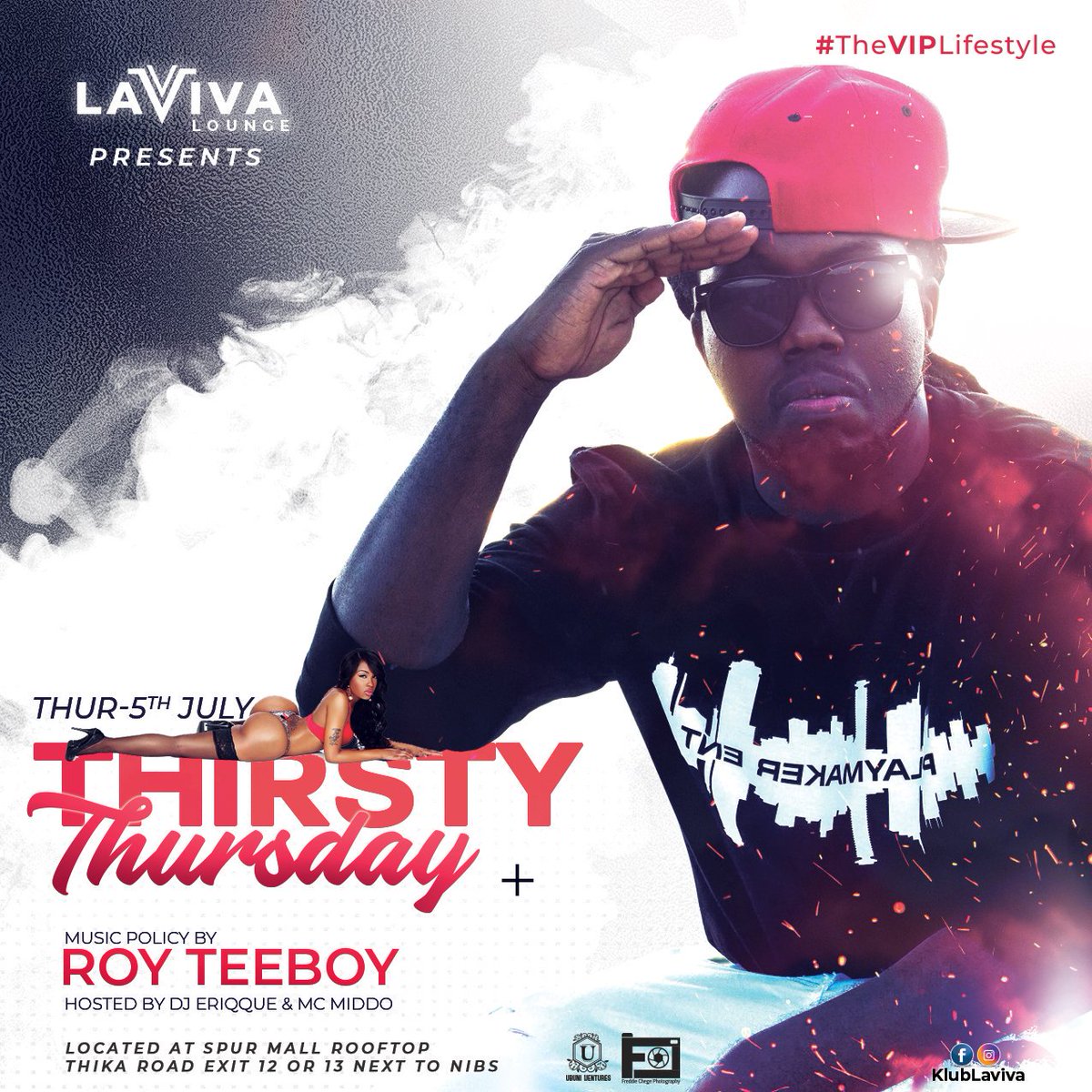 KlubLaviva's tweet photo. This week's Events Shedule
⚡Tuesday #LavivaReggaeTuesdays with @ruffestdjmoh

⚡Wednesday #KaraokeWednesdays with Linda Girl Group

⚡Thursday #ThirstyThursday with @RoyTeeboy

⚡FRIDAY #ReleaseTherapy with Dj Stylze

⚡Saturday #TheatrippleBang with @ZJHENO @Djbee254 @conshizzy https://t.co/jAfSss7bBN