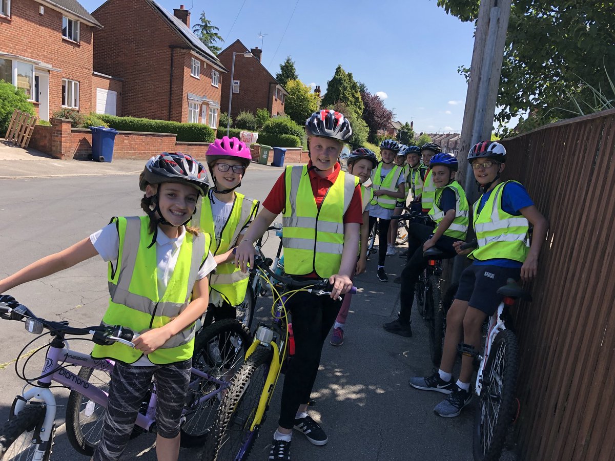 Day 2 of Bikeability- The Y6 children have done us proud and have been a real credit to our school #saferroadusers #round2tomorrow