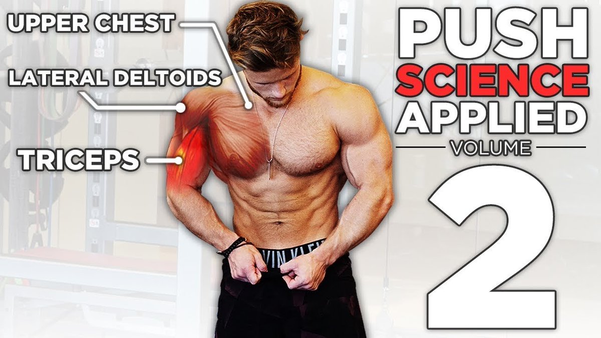 IRONBORNUK's tweet photo. The Most Effective Science-Based PUSH Workout | Part 2 (Science Applied Ep. 4) https://t.co/2N5c4cVsMk https://t.co/YBAQIHig8J