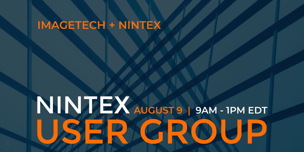 Nintex's tweet image. Join @AskImageTech in #Philadelphia for their first Nintex User Group meetup! Sign up to learn #bestpractices for automating your processes using the Nintex Platform. nintex.us/2z7FQyX