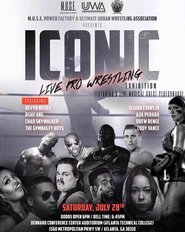 Pres10Vance's tweet photo. #Iconic #Muse #OneFallWrestling #PowerFactory #Iconic #MichiganMuscle #Atlanta #Georgia #AtlantaTechnicalCollege https://t.co/FydEPtVZp3