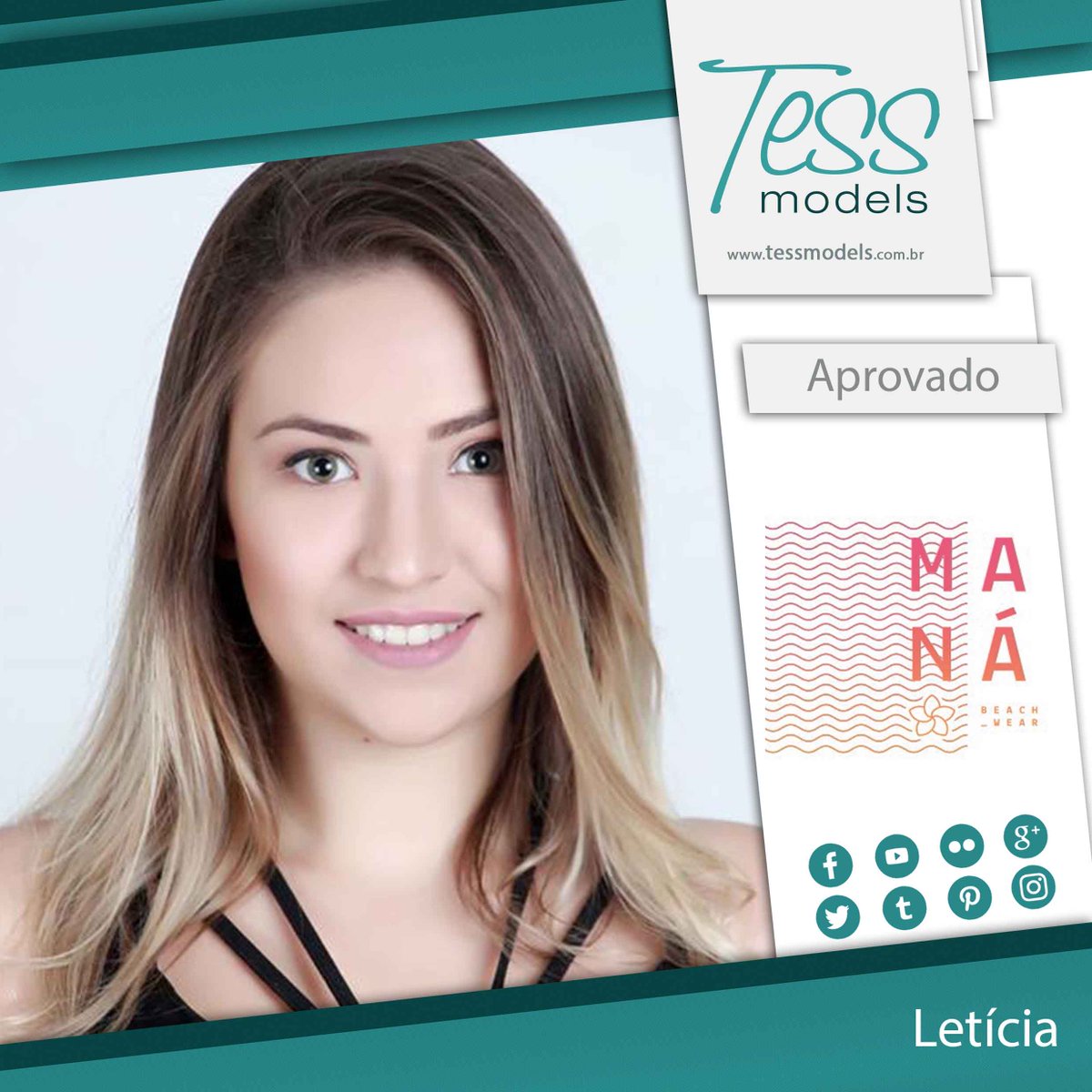 tessmodels_'s tweet photo. Ma Ná aprovou nossas lindas modelos. Parabéns! <3
#AgênciaTessModels #TessModels #modelo #eventos #feira #blitz #modelos #figurante #job #promotores #modelosparafeira #moda #plussize #publicidade #fotografia #fashion #catalogos #revista #lookbook #campanha #models https://t.co/1xpbyPOxqs