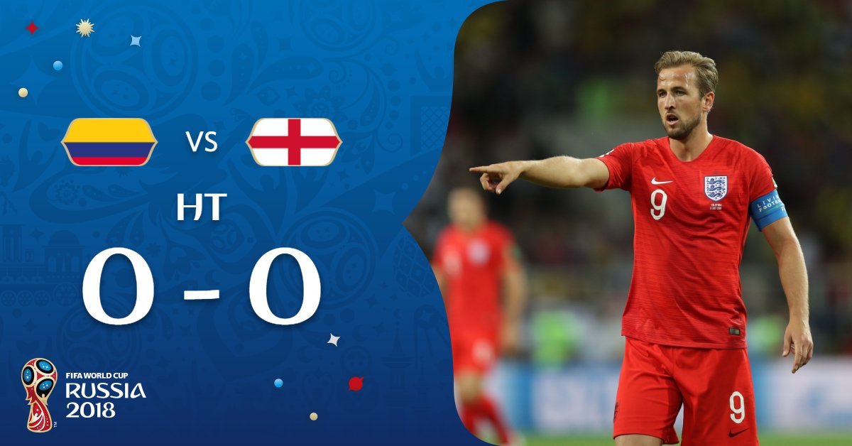 A fourth consecutive 0-0 half-time scoreline in the #WorldCup 

Man, the knock-out stage is tense. 

#COLENG