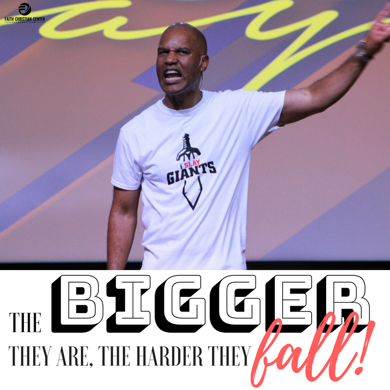DrWayneFrye's tweet photo. You can slay every giant in your life with the sword of the Spirit which is the word of God!  (Eph6:17)  Type 'I SLAY GIANTS' if you agree! #RenewedFaith18 #fccination #motivation #inspirational https://t.co/q2NdkTZ5Tc