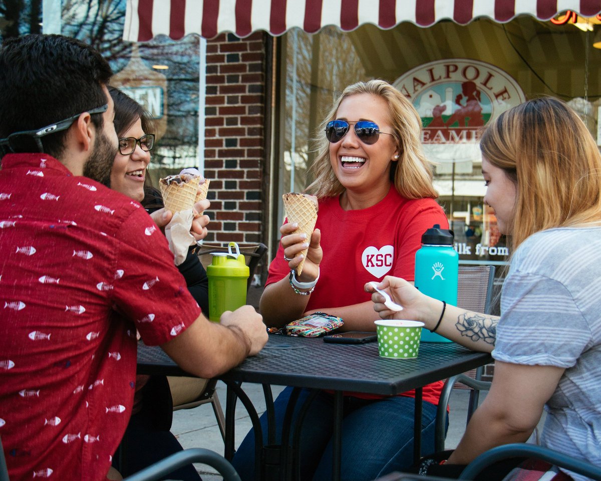 KeeneState_'s tweet photo. With a high of 94 degrees outside, there's only one solution: ice cream! @WCSuperPremium on Main St. offers the creamiest ice creams made with all-natural & locally-sourced ingredients. It's a must on any hot day! Add it to the list of places to check out in #yourKSCbackyard🍦 https://t.co/9U0SwsOF3R