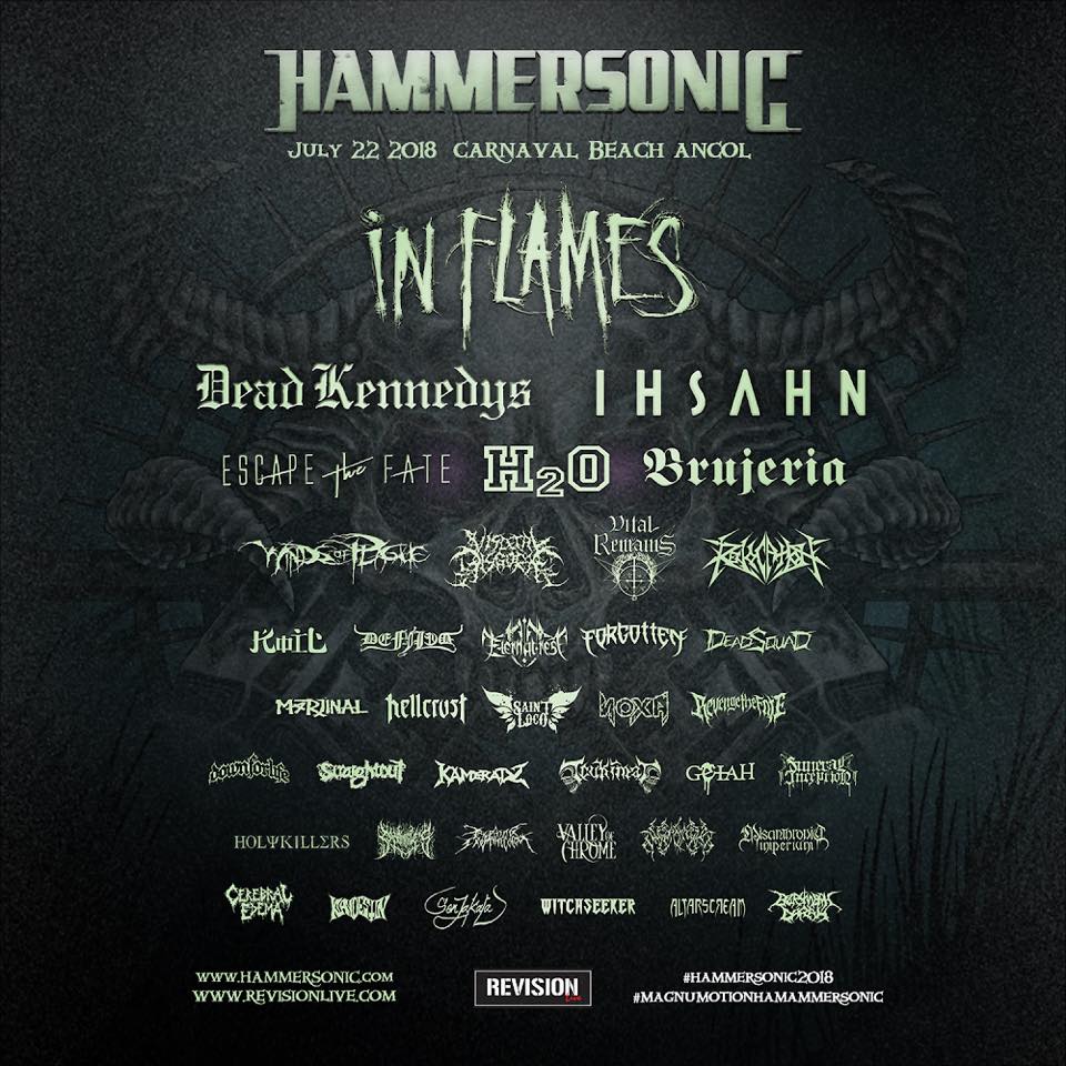 XtremeMerch's tweet photo. Lineup lengkap #Hammersonic2018, sebarkan!

Jangan lupa merapat ke booth kami disana yes :) https://t.co/KT1tPStCju